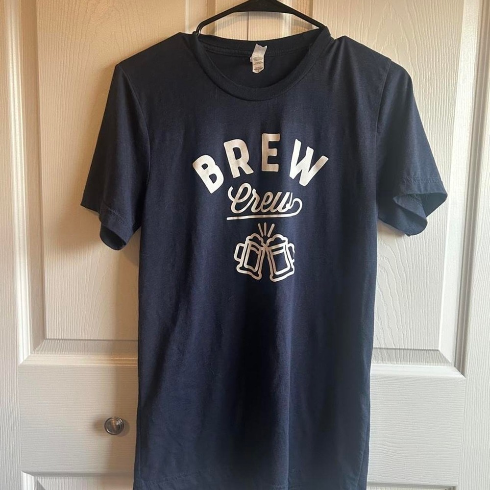 Brew Crew Tshirt Size Small Bella + Canvas